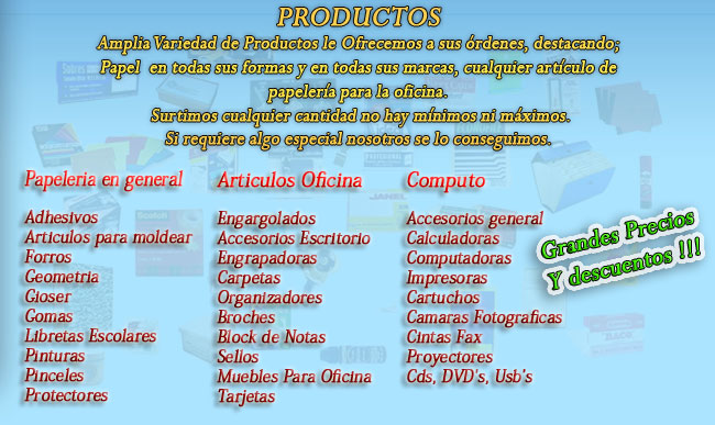 Productos